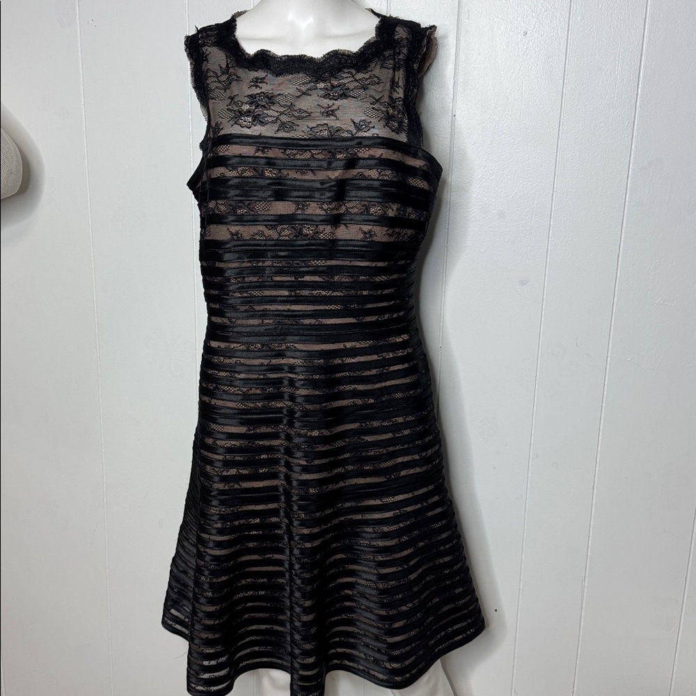 Gianni Bini black lace dress size 10
